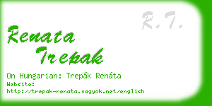 renata trepak business card